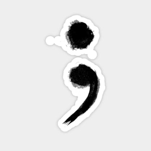 Semicolon Sticker